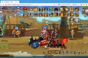 隐盟最新整理精品页游【2025新版海贼王】VM一键单机版主线地图160角色人物700多道具3000多包含果实角色时装+隐盟视频教程+配套GM工具